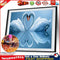 Swan 5D Round Crystal Diamond Painting Embroidery DIY Cross Stitch Set(1) Newly