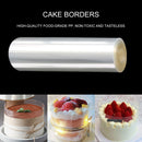 Cake Collars Transparent Cake Rolls Acetate Sheets for Mousse (5.91in) Newly