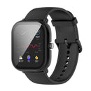 Tempered Glass Film Screen Protector for Huami Amazfit GTS 2 Mini (Black)