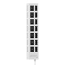 USB Hub 480Mbps Multi USB 2.0 Adapter 7 Port Expander Splitter (White)