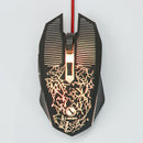 Computer Mouse Cracked Decorative Pattern Keyboard Mouse Combos Gaming keyboard