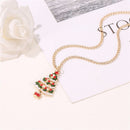 Snowflakes Ornaments Earring Maw Ear Stud Eardrop Christmas Tree Earrings