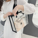 Casual Beach Transparent Large Capacity Handbag PVC Waterproof Portable Tote Bag