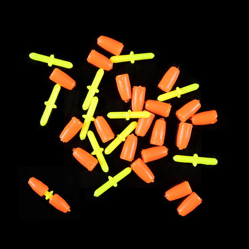 20pcs Sea Fishing Anti Wind Bar Rod Bobber Float Stoppers Fishing Tackle St