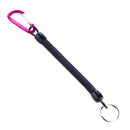 Retractable Spring Rope Camping Anti-lost Keychain Fishing Lanyard (Red) Newly