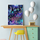 No Frame Nordic Modern Canvas Print Painting Starry Sky Wall Art Picture Poster