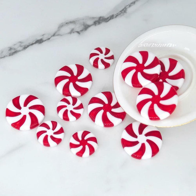 Christmas DIY Red & White Candy Hanging Pendant Ornaments Xmas NICE Decor T6I9