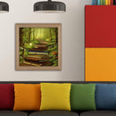 5D DIY Full Drill Diamond Painting Book Ladder Cross Stitch Embroidery Gift