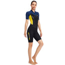 DIVE SAIL Neoprene Scuba Snorkel Swimming Women Body Wetsuits (Yellow XL) Newly
