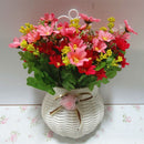 Home Plastic Garden Vase Flower Basket Sundries Organizer Hanging Planter