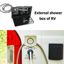 #A RV External Exterior Shower Box Kit Marine Camper Motorhome Caravan Accesso