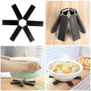 Foldable Trivets - Kitchen Table Protector Placemat for Hot Dish & Hot Pot Newly