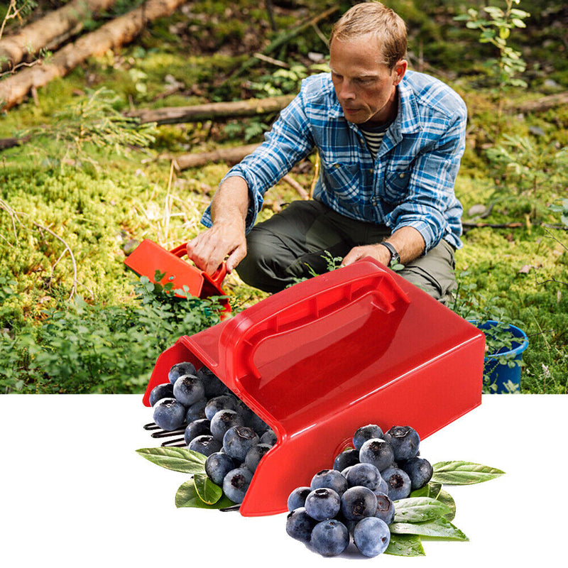 Berry Pickers with Metal Comb Rakes Garden Blueberry Huckleberries Picking Tools