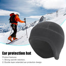 Winter Warm Cycling Fleece Ear Protection Cap Skiing Beanie (Dark Gray)