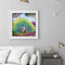 Part Special Shaped Drill Diamond Painting Peacock Mosaic Picture Art Craft