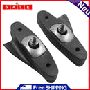 2x Enchufe de cubierta del panel de puerta 51417025647 para BMW Serie 7 E65 E66 745i 02-08 gris