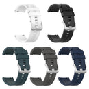 22mm Silicone Wrist Strap Band w/Buckle for Amazfit GTR 47mm (White)