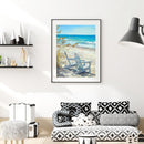 Diamond Painting 5D DIY Beach Lounge Chair Full Round Drill Rhinestone Kit