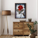 5D Part Drill Round Crystal Diamond Painting Rose Mosaic Kit Picture Drawing Art