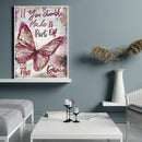5D DIY Full Drill Diamond Painting Flying Butterfly Craft Needlework Set Decor