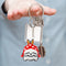 Bead Cross Stitch DIY Handmade Stamp Needlework Keychain Kit (y-058 Rabbit)