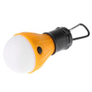 3LED Tent Hanging Lamp 3 Modes SOS Emergency Carabiner Bulb Light(Yellow)