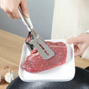Frying Shovel Stainless Steel Steak BBQ Tongs Frying Fish Eggs Household Tools