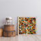 Oil Paint By Numbers Different Color Tree Frameless Picture Craft Kit for Home