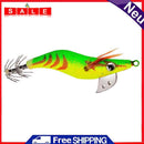 Fishing Lure Hard Bait Shrimp Wooden Fishing Wobbler Squid Jig Artificial Baits