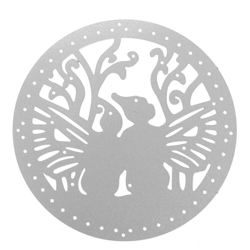 1pc Circle Frame Lover Embossing Metal Cutting Dies Stencils For Album-149916