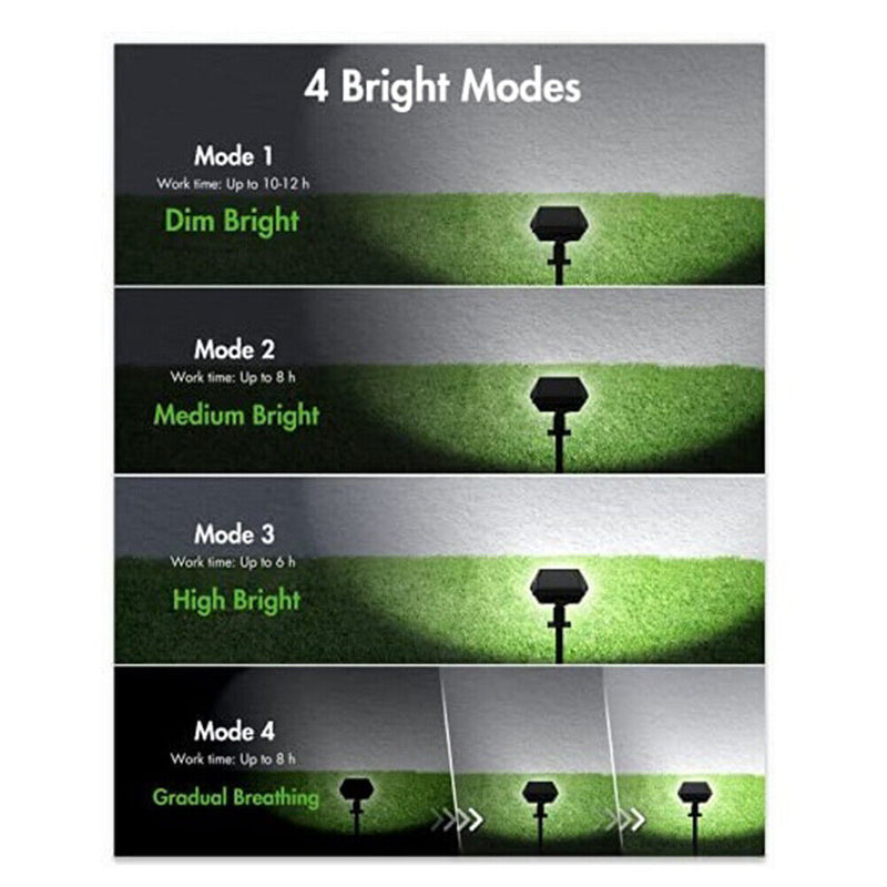 108LED Outdoor Solar Lights, Decorative Sunlight, Waterproof,