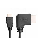 Right Angled 90 Degree HDMI-compatible to HDMI-compatible Male to Male Cabl