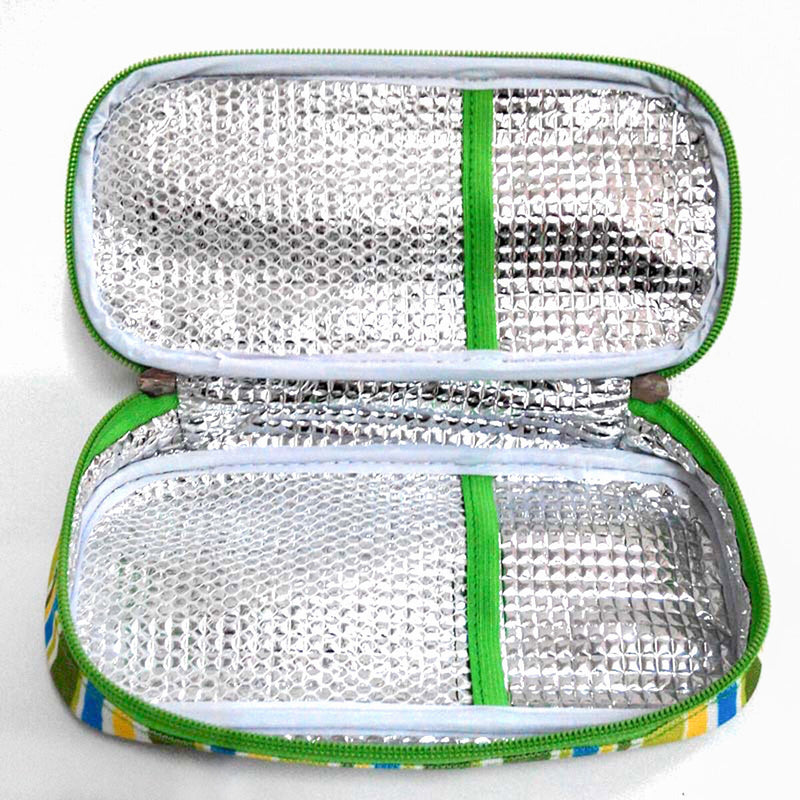 Insulin Cooler Travel Case Waterproof Insulated Cooling Medical Cooler Bag