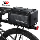 WEST BIKING 4L Mountain Bike Back Seat Bag w/ Rain Cover Rear Rack Carrier Bags