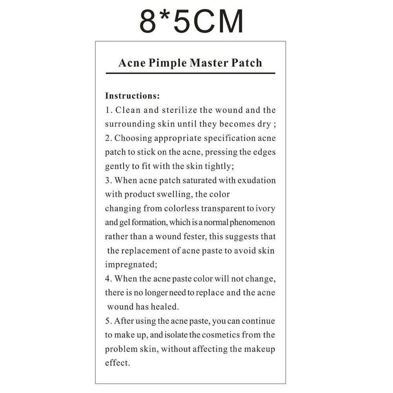 Hydrocolloid Invisible Acne Patch Acne Pimple Master Patch 15 Patches (4pcs