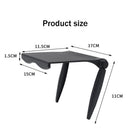 Foldable Adjustable Screen Top Shelf Computer Monitor Riser Stand (Black) Newly