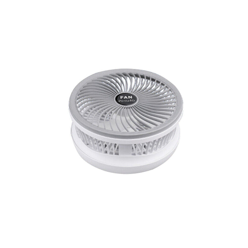 Rechargeable Summer Desktop Cooling Electric Foldable Fan with LED Night Light