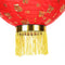 Waterproof Blessing 10 Inch Chinese Tassel Lanterns Festival Decor (10pcs)