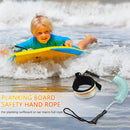 #A TPU Elastic Coiled Kayak Hand Rope Safety Straps for Surfboard Surfing Access