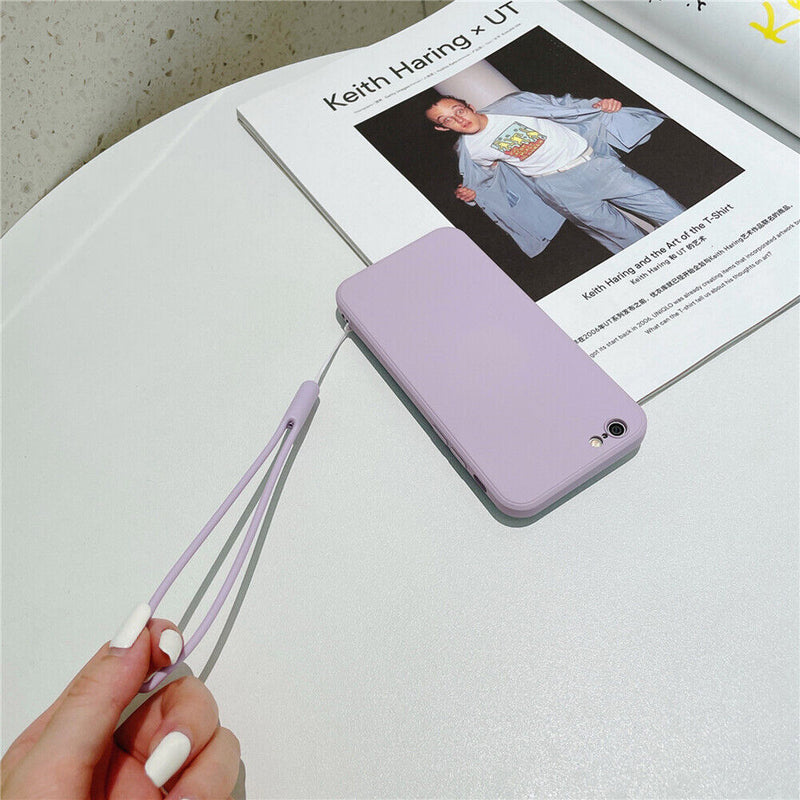 #A Universal Wrist Strap Hand Lanyard for Mobile Phone Camera Silicone Hanging C