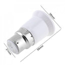 B22 to E27 Bayonet Lamp Light Bulb E27 to B22 Lamp Holder Converter Adapter