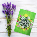 4pcs DIY 5D Diamond Painting Gift Easter Greeting Fixed Cards Party Mosaic Kit