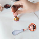 Sealing Wax Spoon Solid Wood Retro Wax Decorative Stamp Craft -6pcs