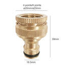 Copper Faucet Connection - Corrosion & Rust Resistant Faucet Interface (A)