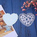 Heart DIY Cutting Dies Stencils Scrapbook Embossing Album Card Gifts (2pcs)