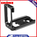 Aluminum DSLR L Camera Bracket Tripod Head Quick Release Plate for Nikon D750