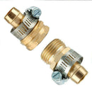 Garden Hose Repair Mender Kit Hose Connector 3/4 Male Connector Set K7E7