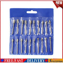 20pcs Diamond Grinding Heads 3mm Shank Mini Bit Set for Rotary Drill Tool