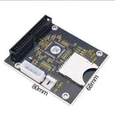 SD SDHC SDXC MMC Memory Card to IDE 3.5" 40 Pin Male Converter X8K2 Adapte hot.
