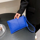 Women Clutch Handbags Envelope Long Wallet Solid Color Lady Party Evening Purse